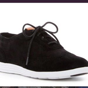 Cole Haan – ØriginalGrand Suede Oxfords in Black